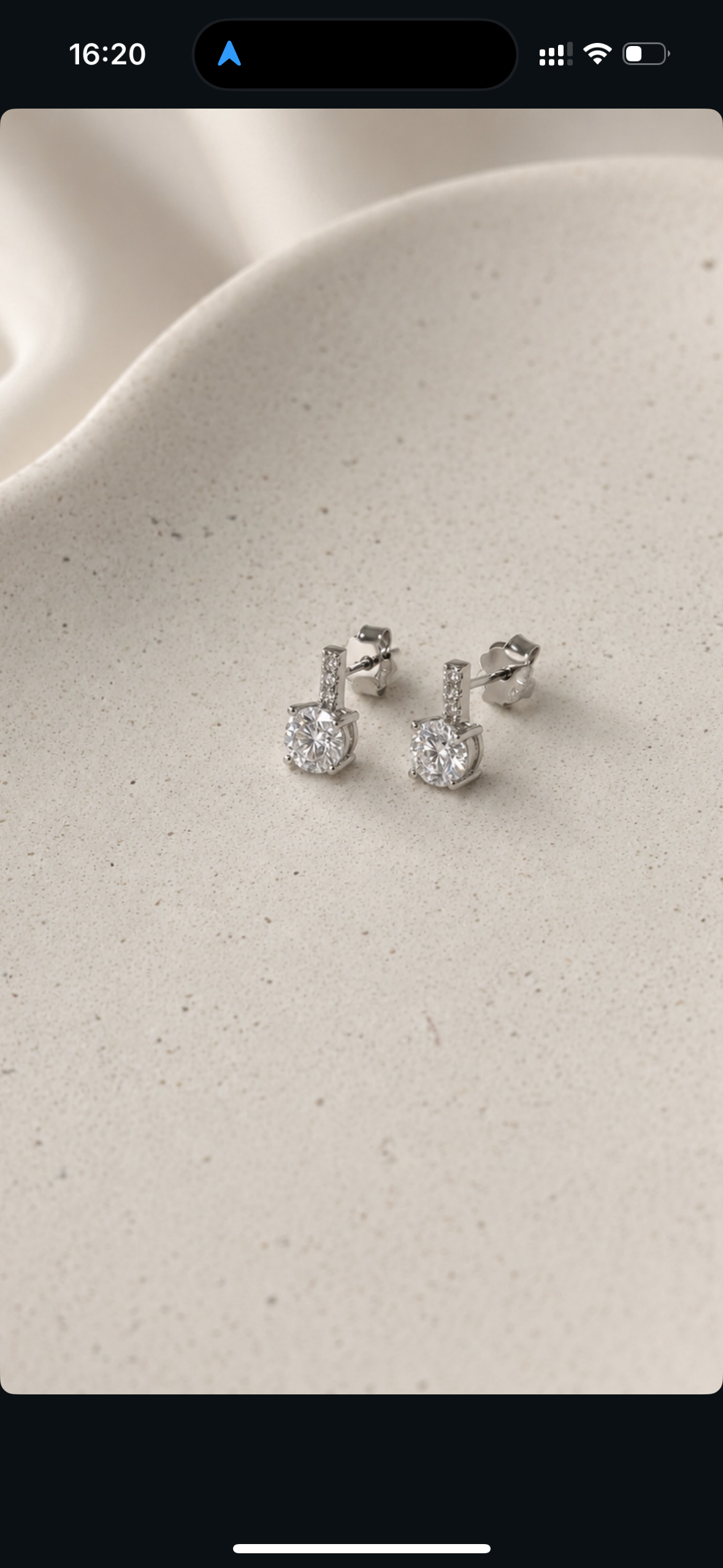 Brinco Moissanite