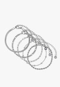 Mix Pulseiras Prata