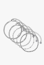 Mix Pulseiras Prata