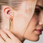 Brinco Pendente Banhado Ouro 18k
