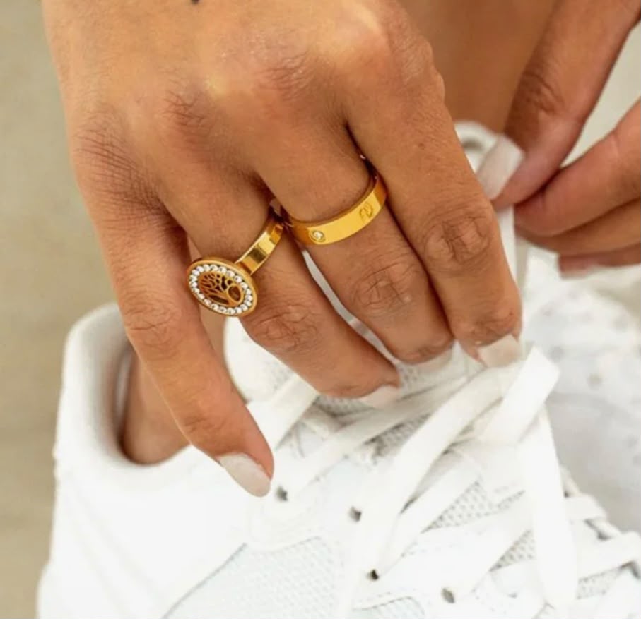 Anel Classic Banhado Ouro 18k