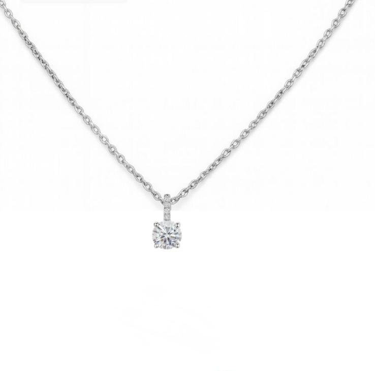 Colar Moissanite