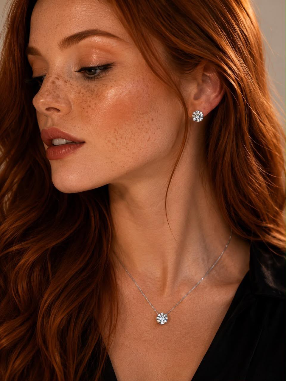 Ponto de Luz Moissanite