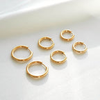 Brinco Trio de Argolas - Detalhe 4