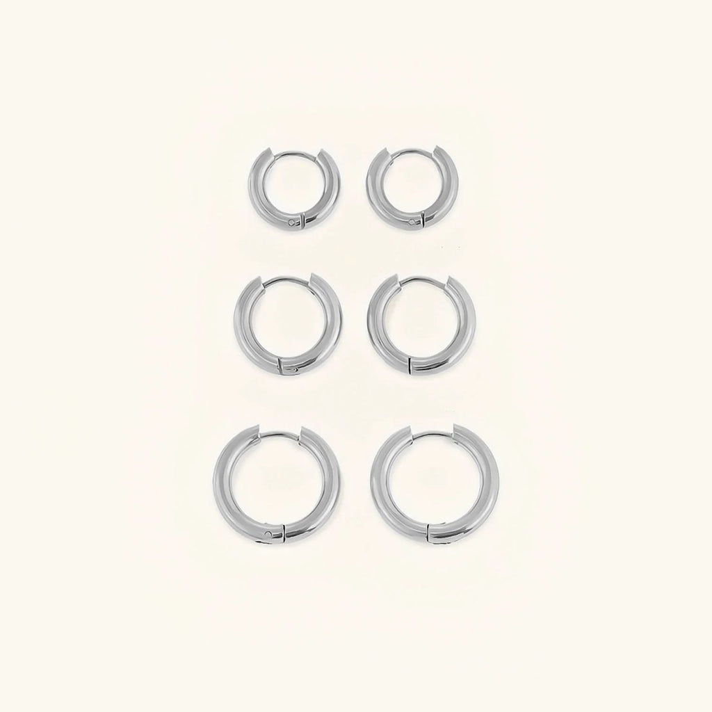Brinco Trio de Argolas - Detalhe 10